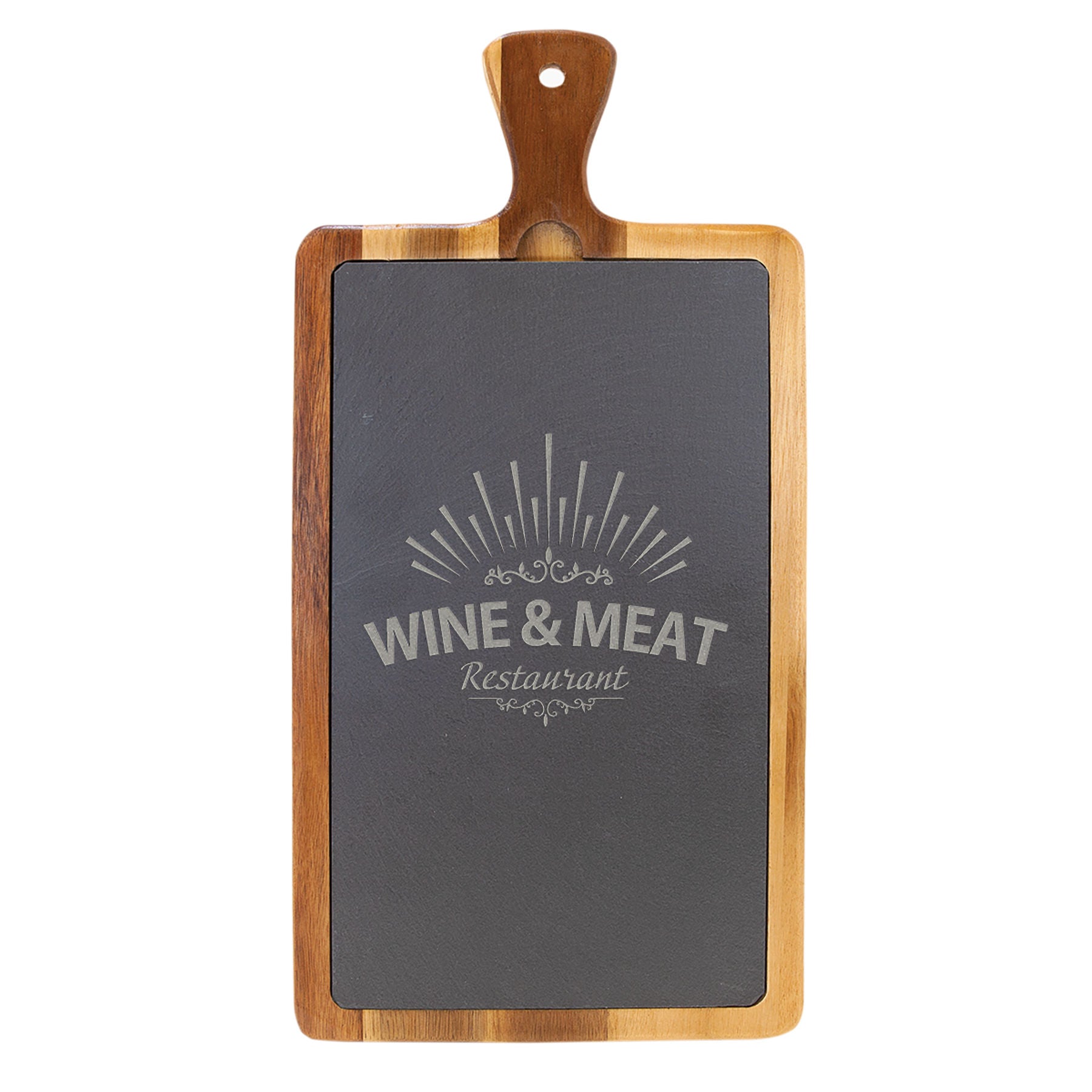 Why Choose a Customized Wood and Slate Cheese Board?